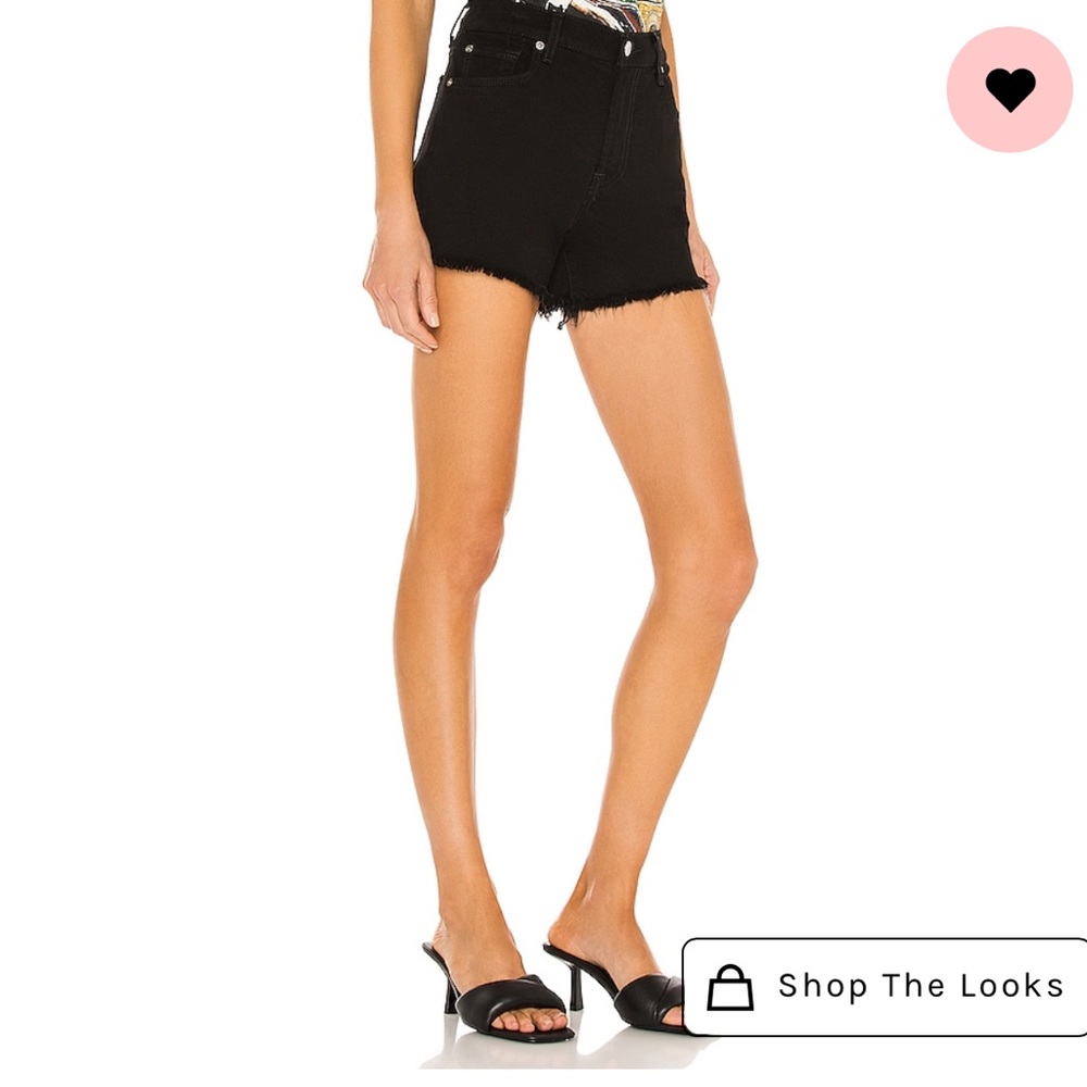 7 For All Mankind Cut Off Shorts Size 25